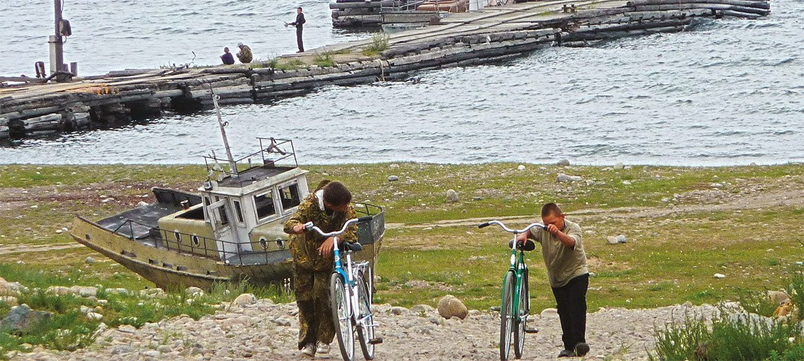 Das Radfahren am Nordbaikal ist noch ausbaufähig